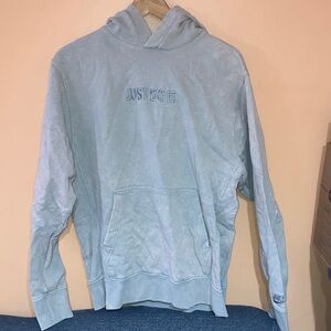 Nike "Just Do It" Acid Wash Hoodie size medium $98